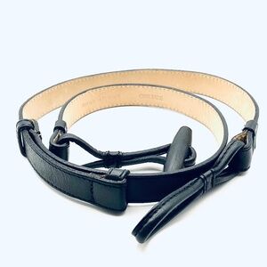 AMERICAN APPAREL Adjustable Black Toggle Clasp Belt OS